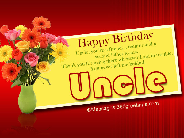 Birthday Wishes Uncle
 Birthday Wishes for Uncle 365greetings