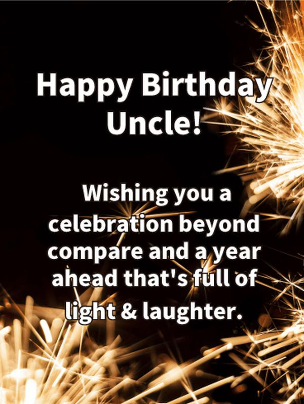 Birthday Wishes Uncle
 Happy Birthday Uncle