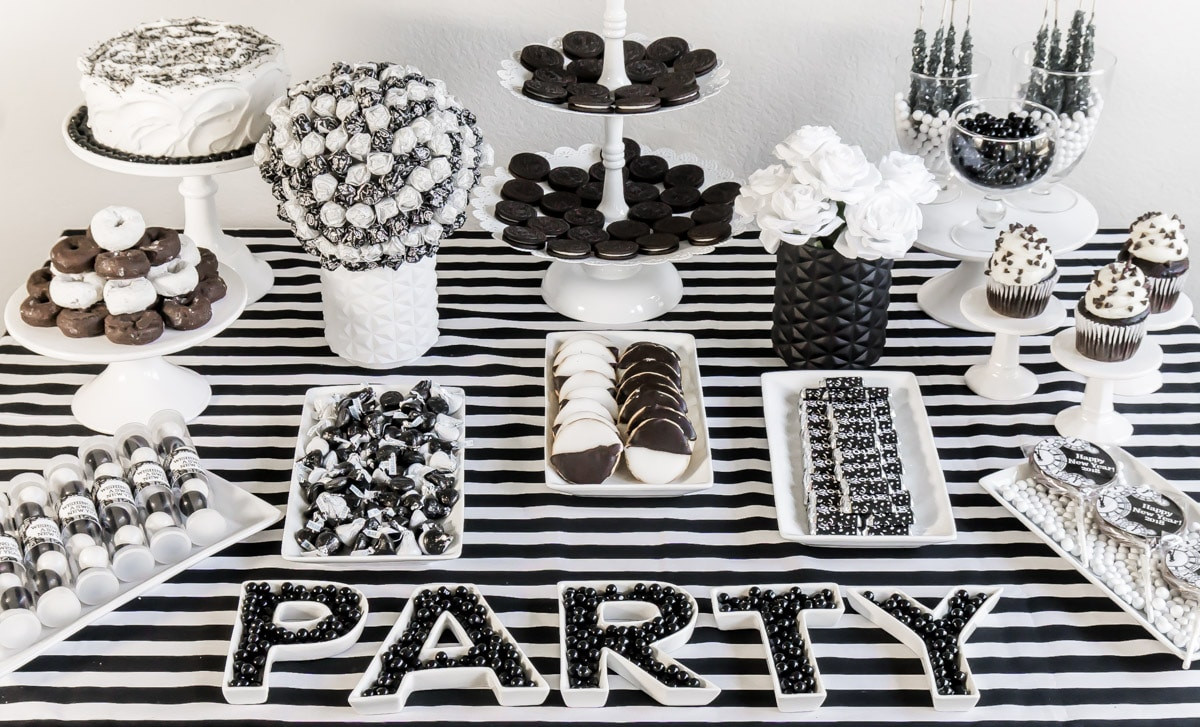 Black And White Birthday Party Ideas
 The Best Black and White Party Ideas for New Year s Play