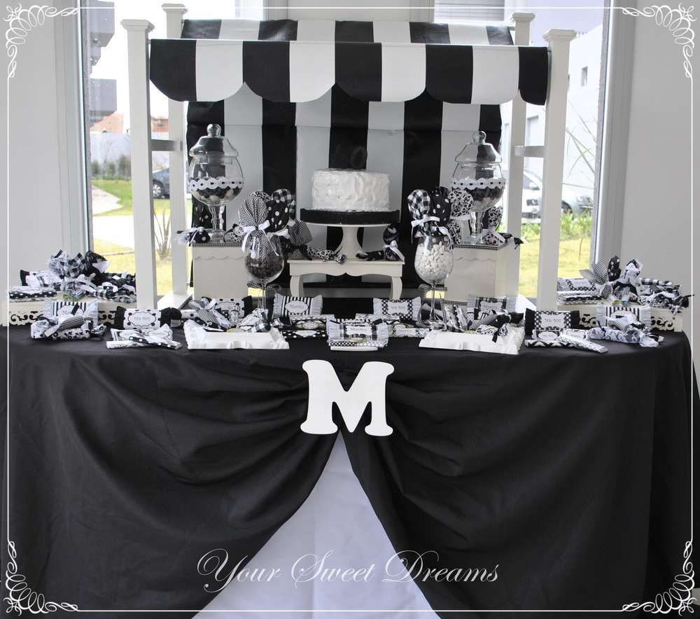 Black And White Birthday Party Ideas
 Black and White Birthday Party Ideas