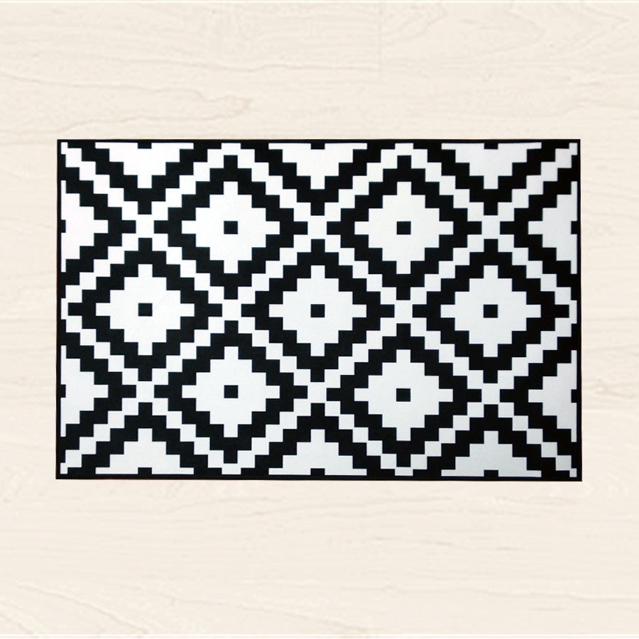 Black And White Kitchen Rugs
 nordic geometric rug black and white striped carpet