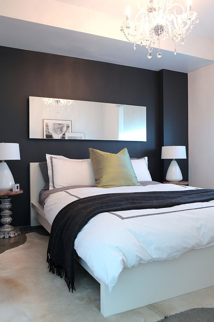 Black Bedroom Walls
 35 Bedrooms That Revel in the Beauty of Chalkboard Paint