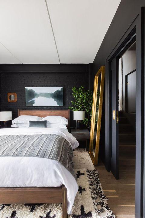 Black Bedroom Walls
 35 Black Room Decorating Ideas How to Use Black Wall