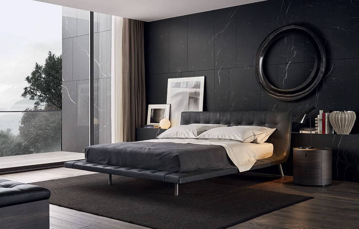 Black Bedroom Walls
 50 Modern Bedroom Design Ideas