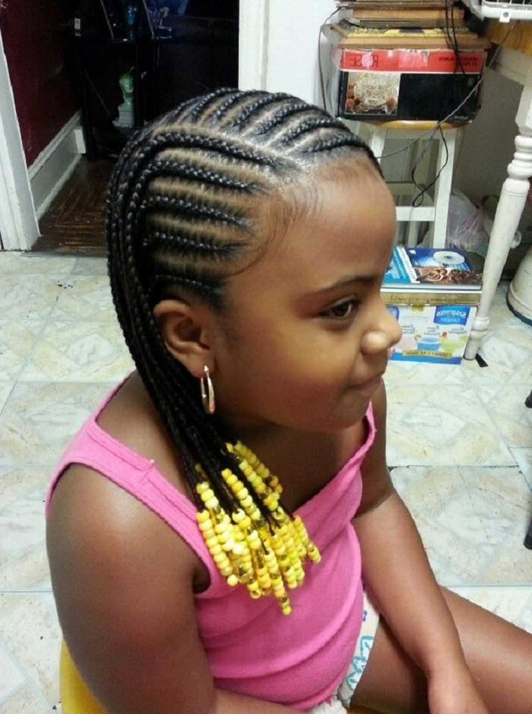 Black Girl Cornrow Hairstyles
 Little Girl Natural Hairstyles Cornrow