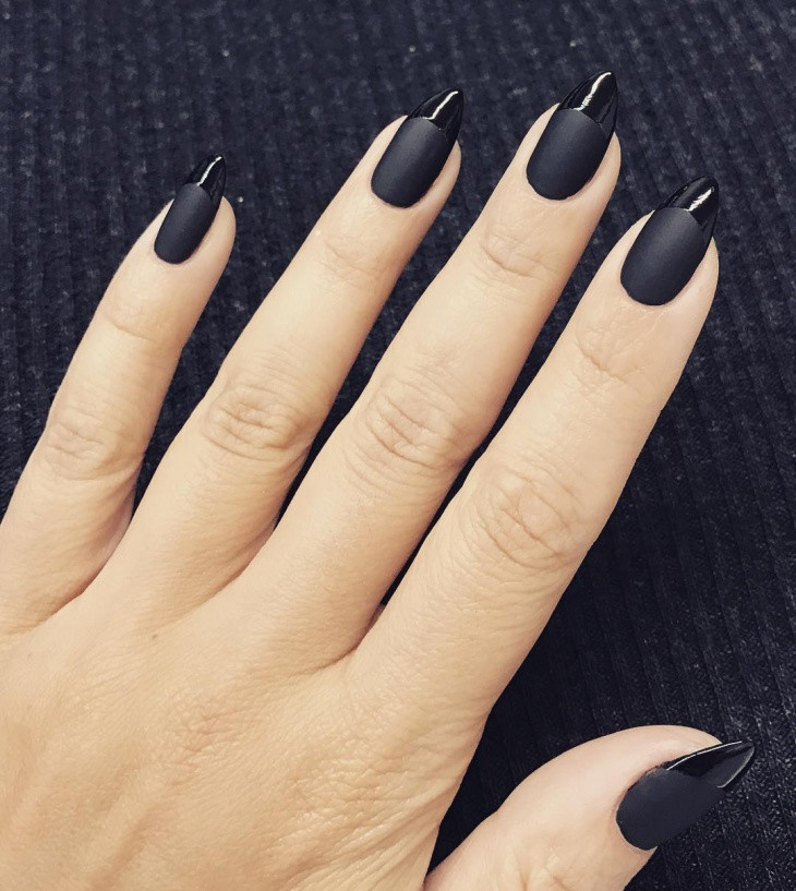 Black Matte Nail Designs
 38 Matte Nail Art Designs Ideas