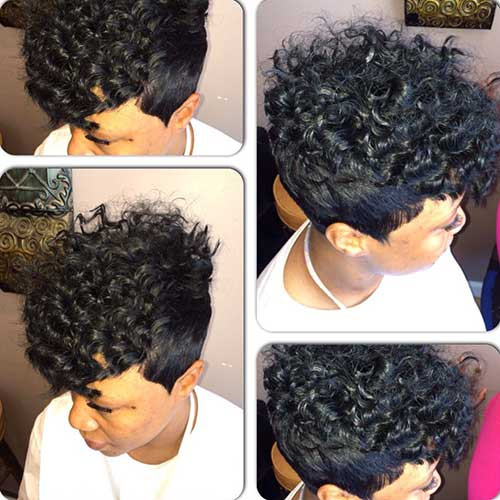 Black Short Curly Weave Hairstyles
 15 New Short Curly Weave Hairstyles