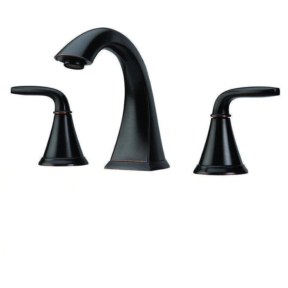 Black Widespread Bathroom Faucet
 Price Pfister LF 049 VNCC Widespread 2 Handle Bathroom