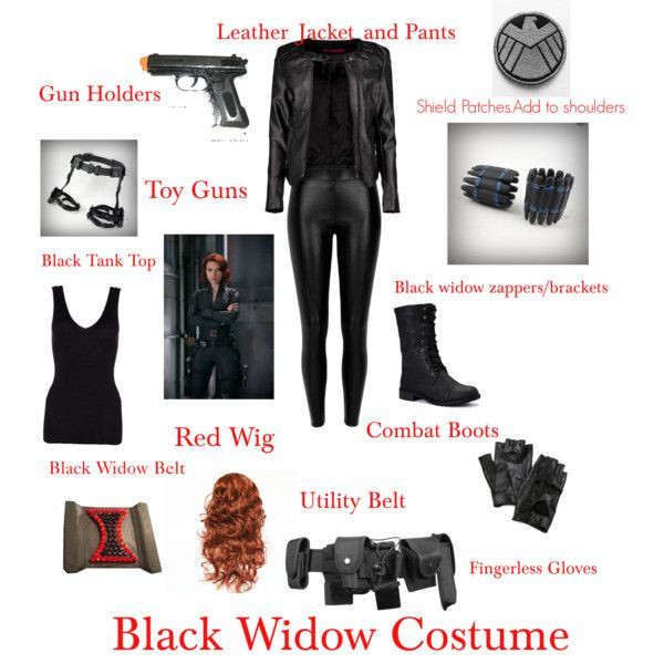Black Widow Costume DIY
 DIY Black Widow Costume …