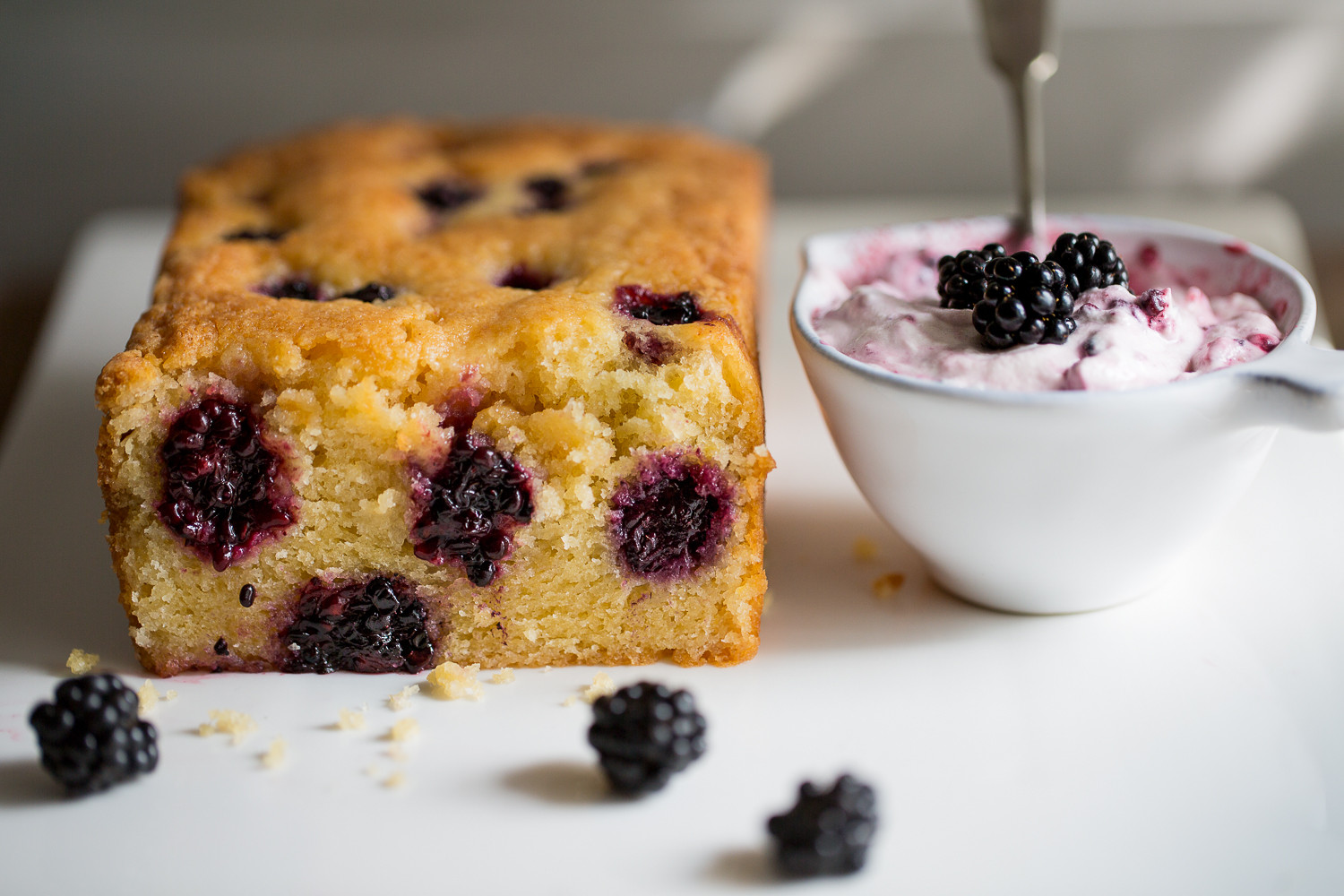 Blackberry Cake Recipe
 Wild Blackberry & Lemon Cake & Blackberry Fool