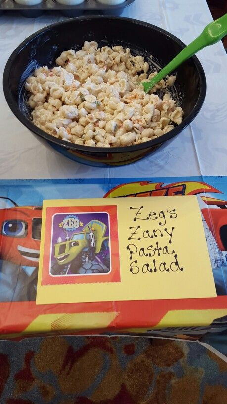 Blaze Party Food Ideas
 Blaze and the Monster Machines Birthday Party Food