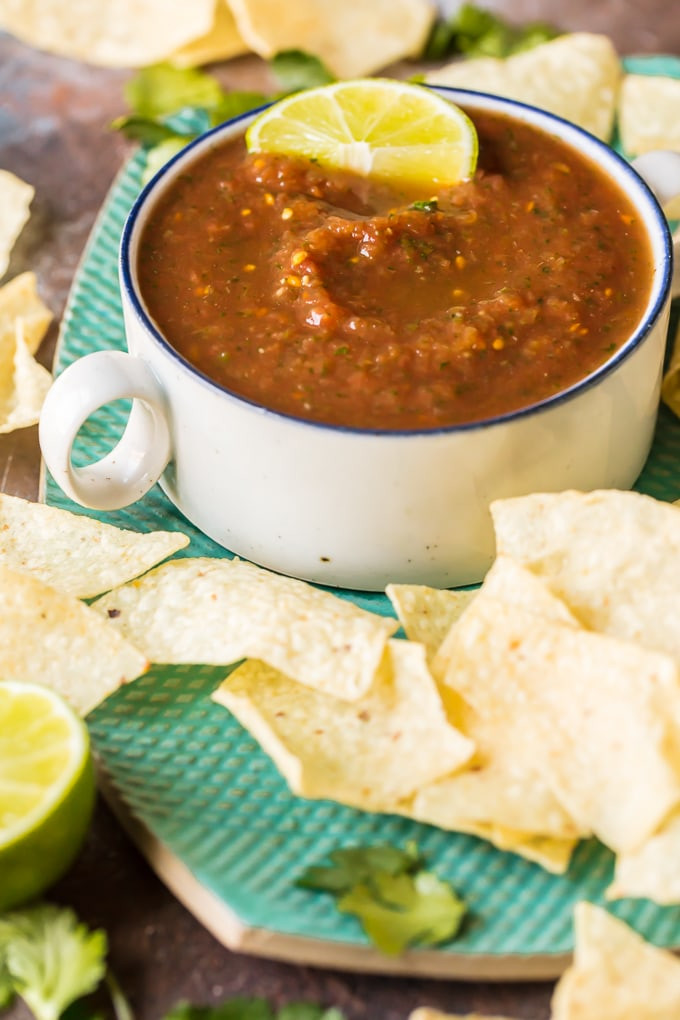 Blender Salsa Recipe
 Homemade Salsa Recipe Blender Salsa VIDEO The Cookie