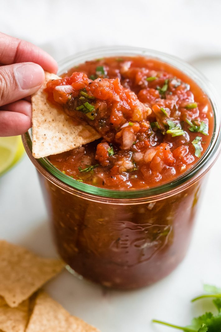 Blender Salsa Recipe
 5 Minute Blender Salsa Restaurant Style Recipe