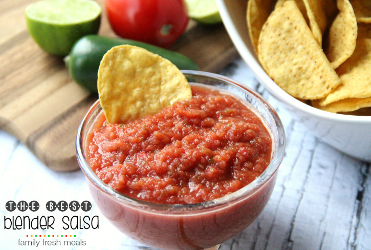 Blender Salsa Recipe
 The Best Blender Salsa Recipe Family Fresh Meals