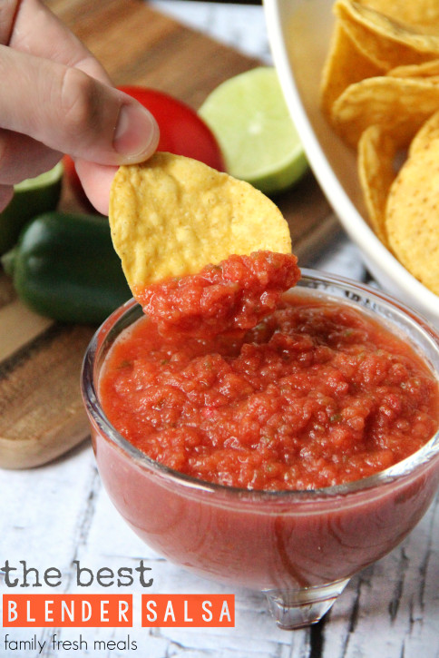 Blender Salsa Recipe
 The Best Blender Salsa Recipe Family Fresh Meals