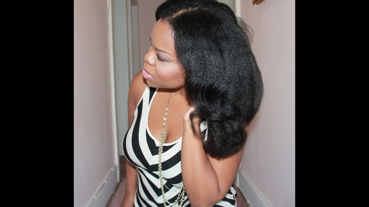 Blowout Hairstyles For Natural Hair
 "Natural Hair" Blow Out Flexi Rods = BIG HAIR with