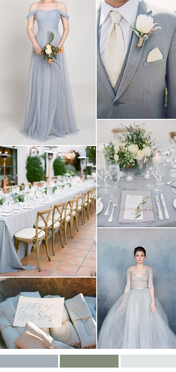 Blue And Grey Wedding Colors
 What are your colors Weddingbee Page 2