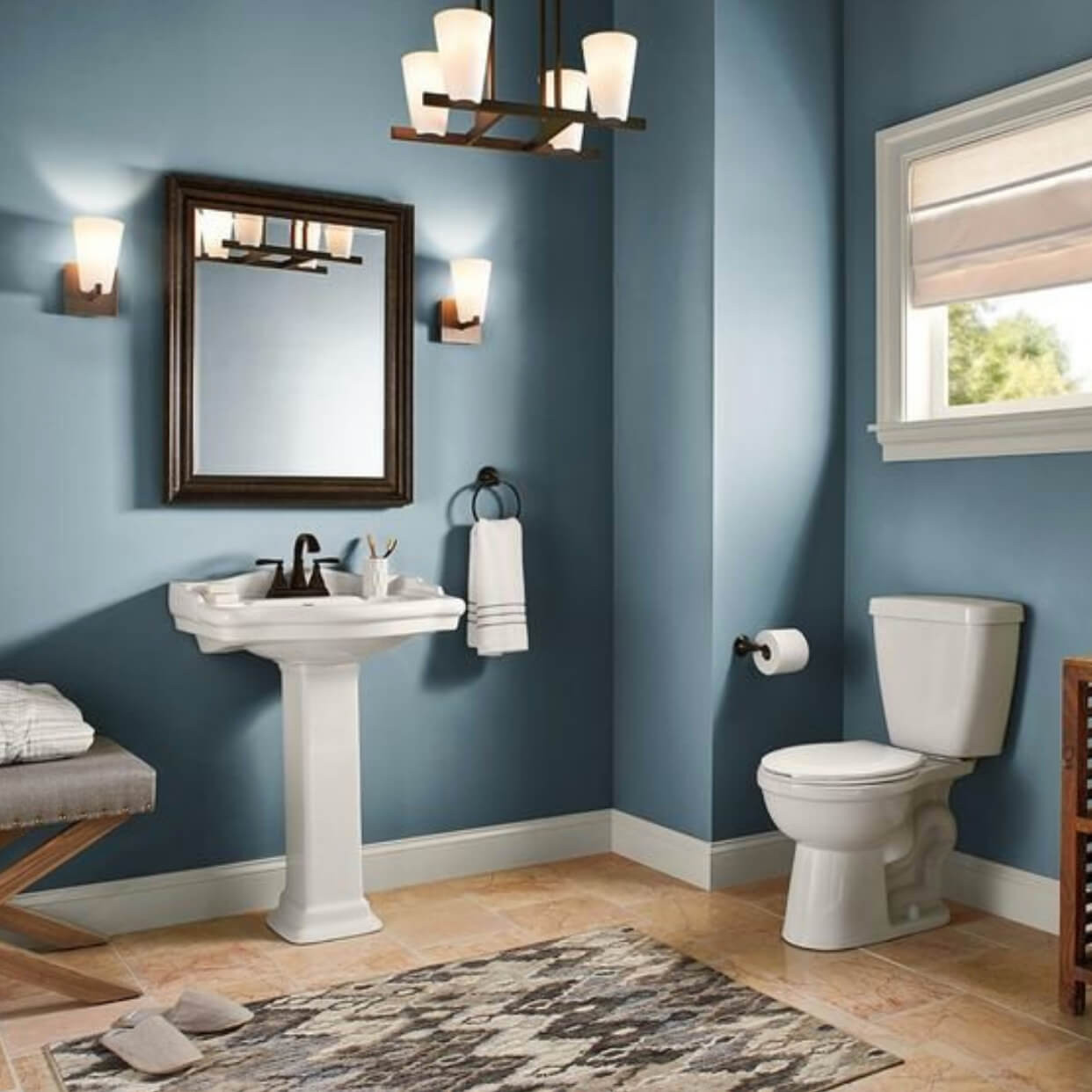 Blue Bathroom Paint Colors
 Decorating Ideas for Behr Blueprint 2019 Color of the