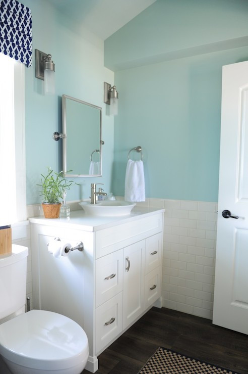 Blue Bathroom Paint Colors
 Blue Bathroom Paint Colors Cottage bathroom Benjamin