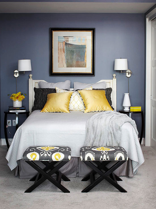 Blue Bedroom Color Schemes
 Modern Furniture 2013 Bedroom Color Schemes From BHG