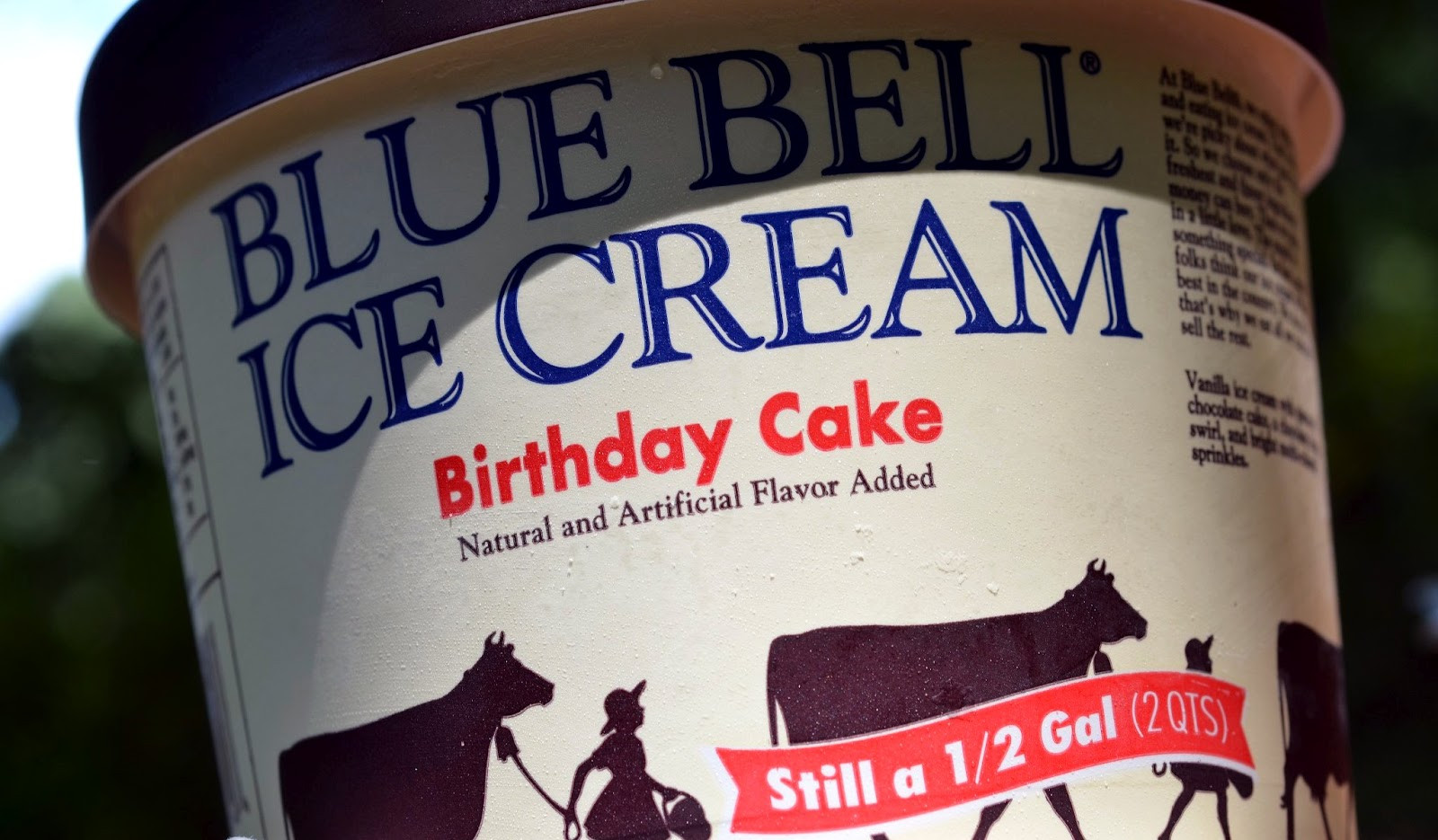 Blue Bell Birthday Cake Ice Cream
 food and ice cream recipes REVIEW Blue Bell Birthday Cake