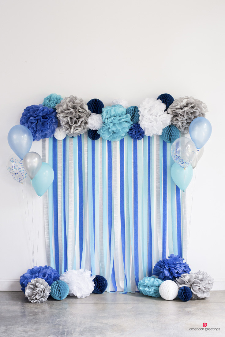 Blue Birthday Decorations
 Blue Birthday Party Ideas