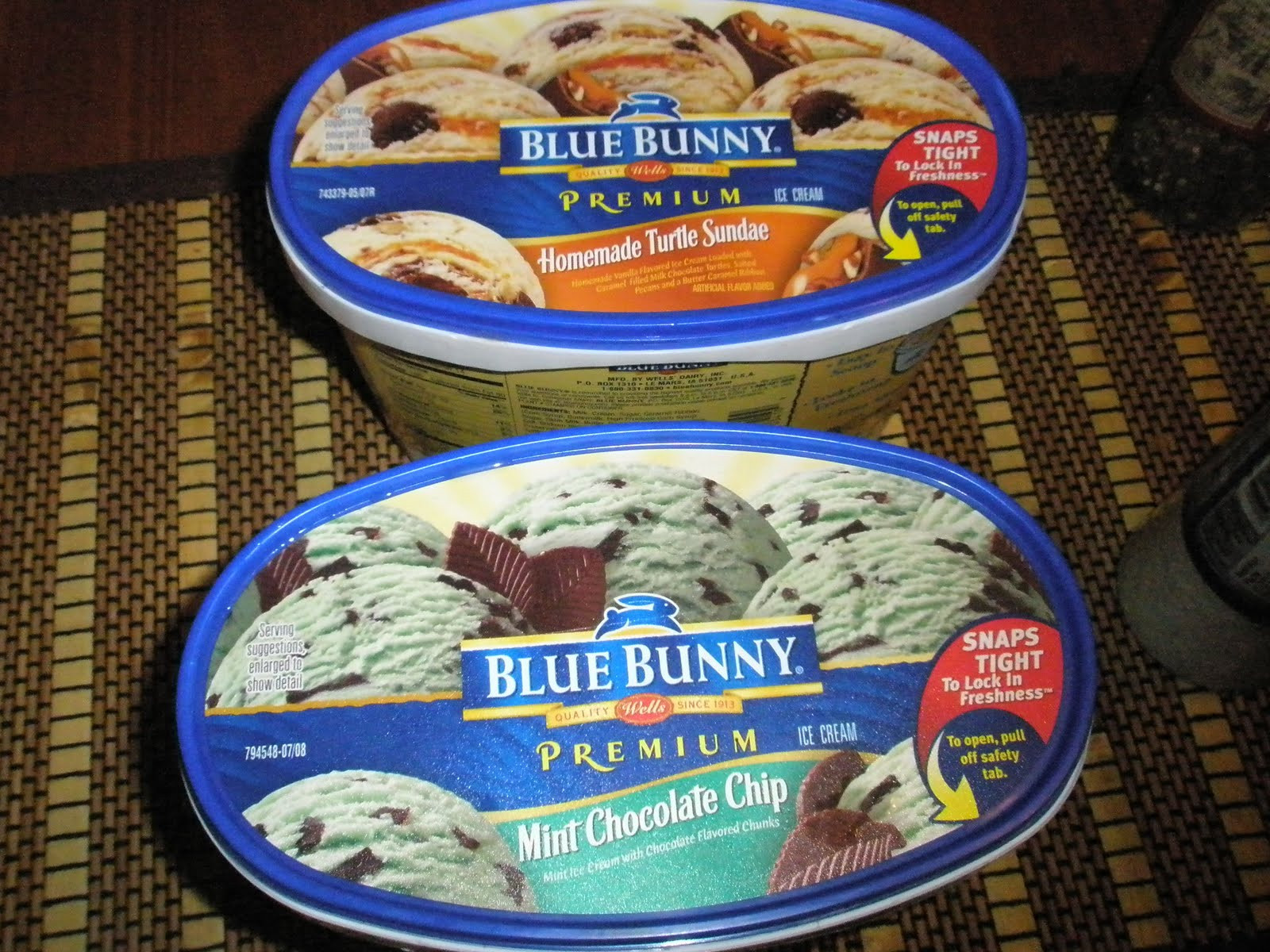 Blue Bunny Birthday Cake Ice Cream
 Ian R Stewart 28 03 10 04 04 10