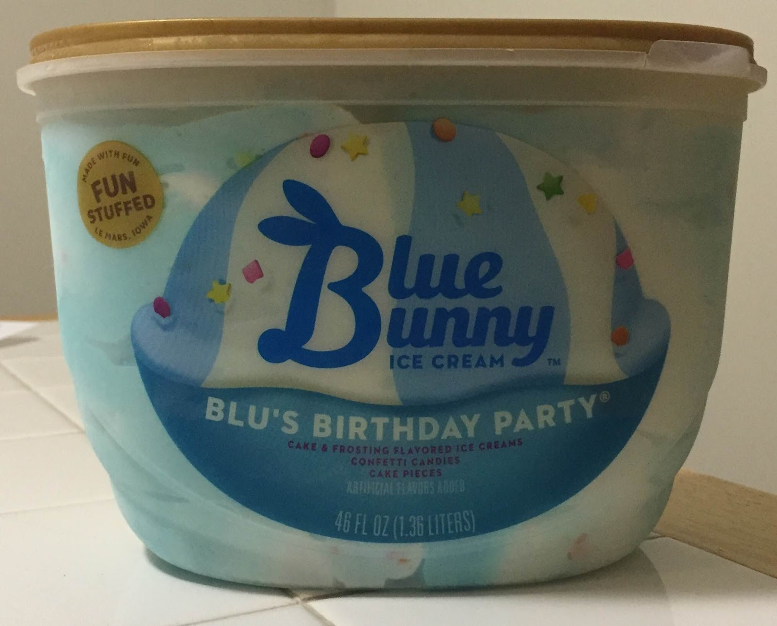 Blue Bunny Birthday Cake Ice Cream
 Blue Bunny Blu s Birthday Party