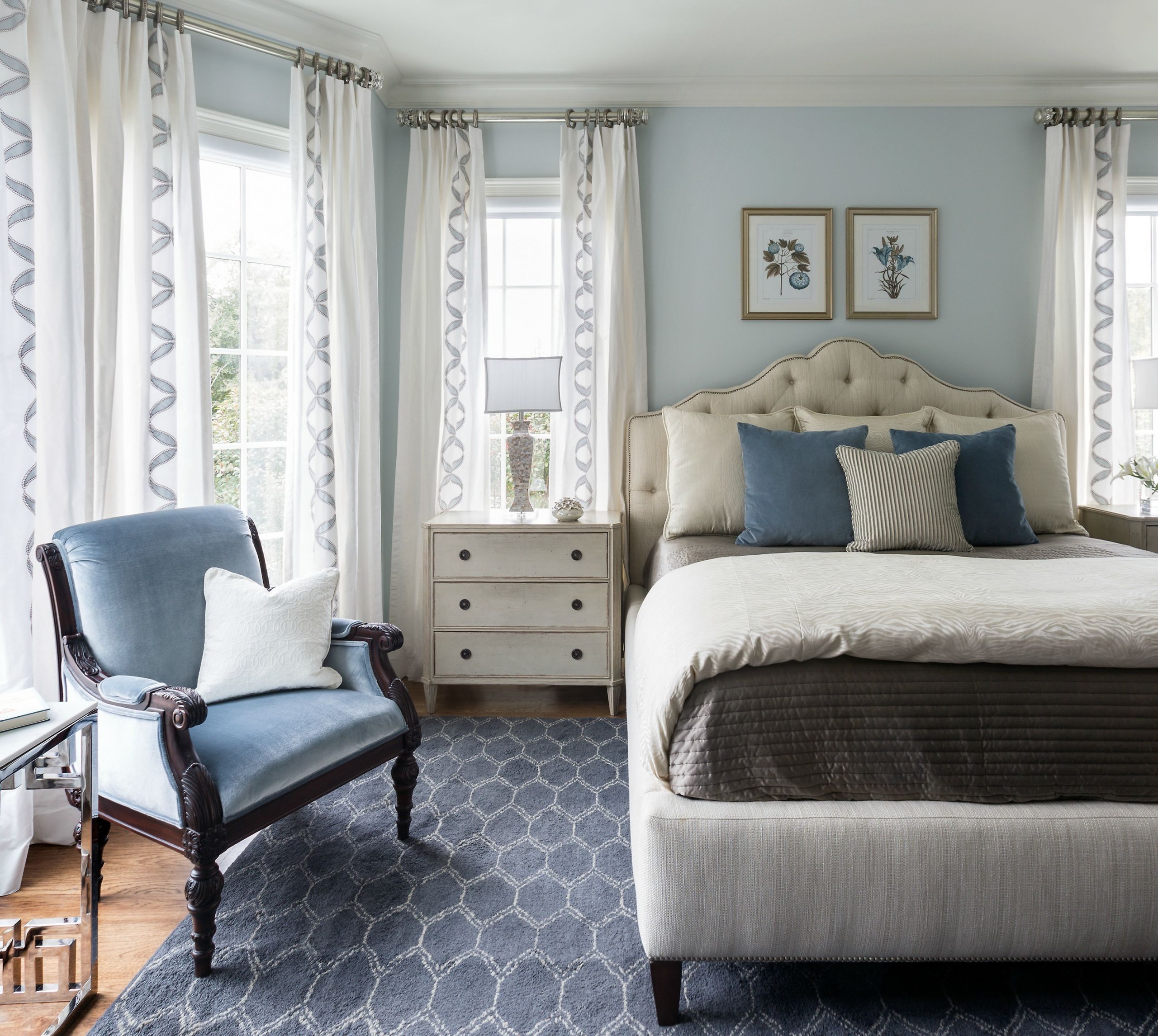 Blue Paint Colors For Bedroom
 Bedroom Paint Color Trends for 2017