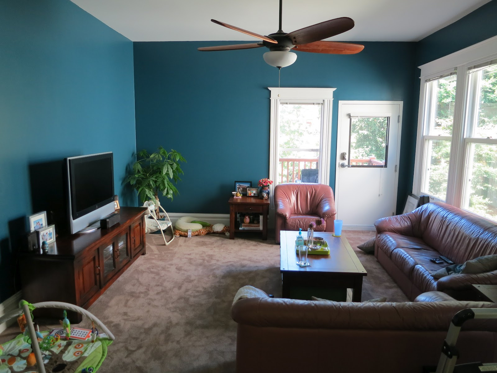 Blue Paint Living Room
 Living Room Wall Colors For Black Furniture