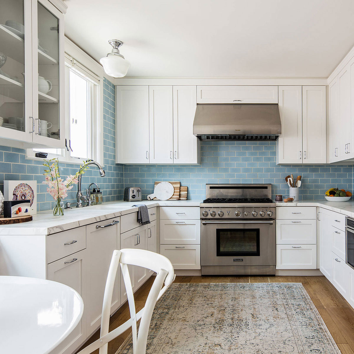 Blue Tile Backsplash Kitchen
 75 Blue Backsplash Ideas Navy Aqua Royal or Coastal