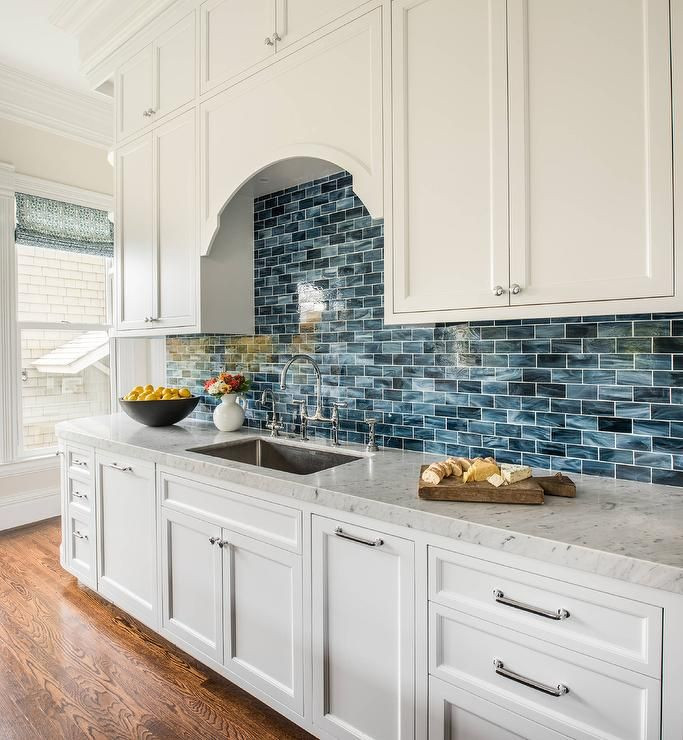 Blue Tile Backsplash Kitchen
 The 25 best Blue backsplash ideas on Pinterest