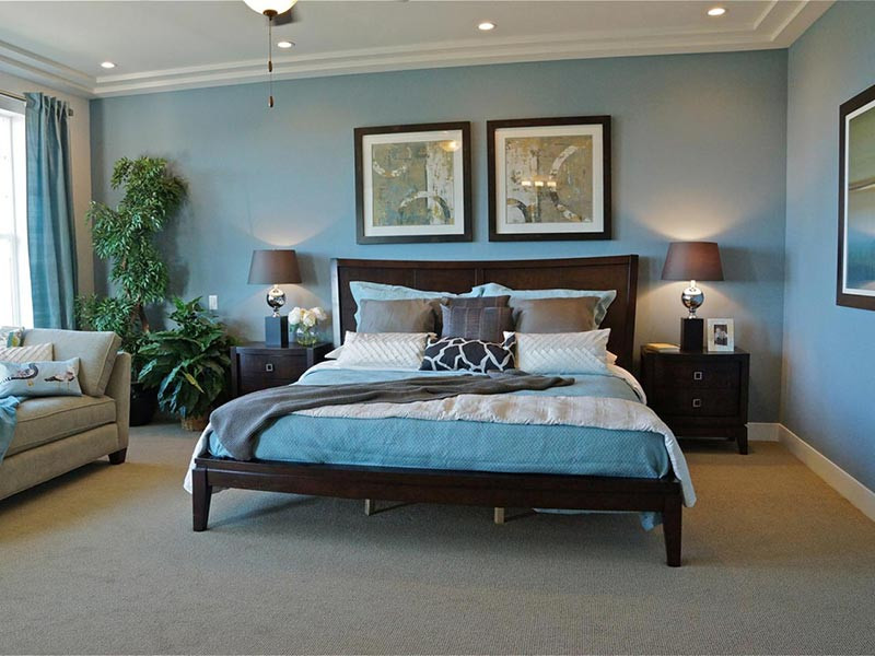 Blue Wall Bedroom
 Quiet Corner Blue Bedroom Ideas and Tips Quiet Corner