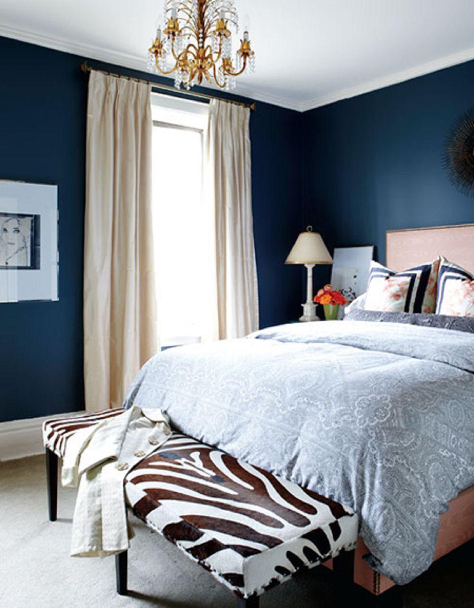 Blue Wall Bedroom
 25 Stunning Blue Bedroom Ideas