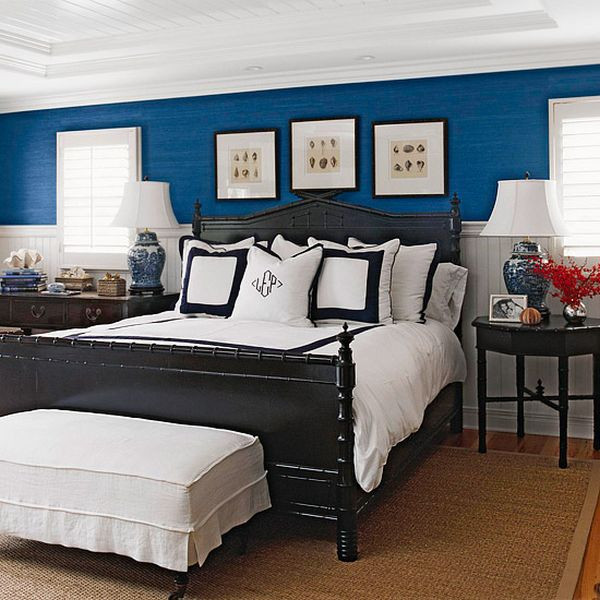 Blue Wall Bedroom
 5 Rooms To Create With Navy Blue Walls