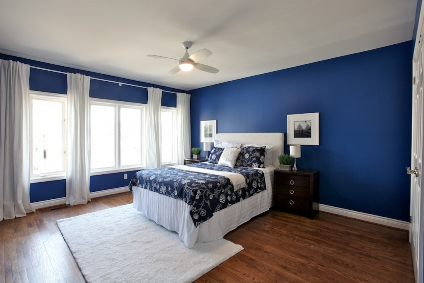 Blue Wall Bedroom
 How to Apply the Best Bedroom Wall Colors to Bring Happy