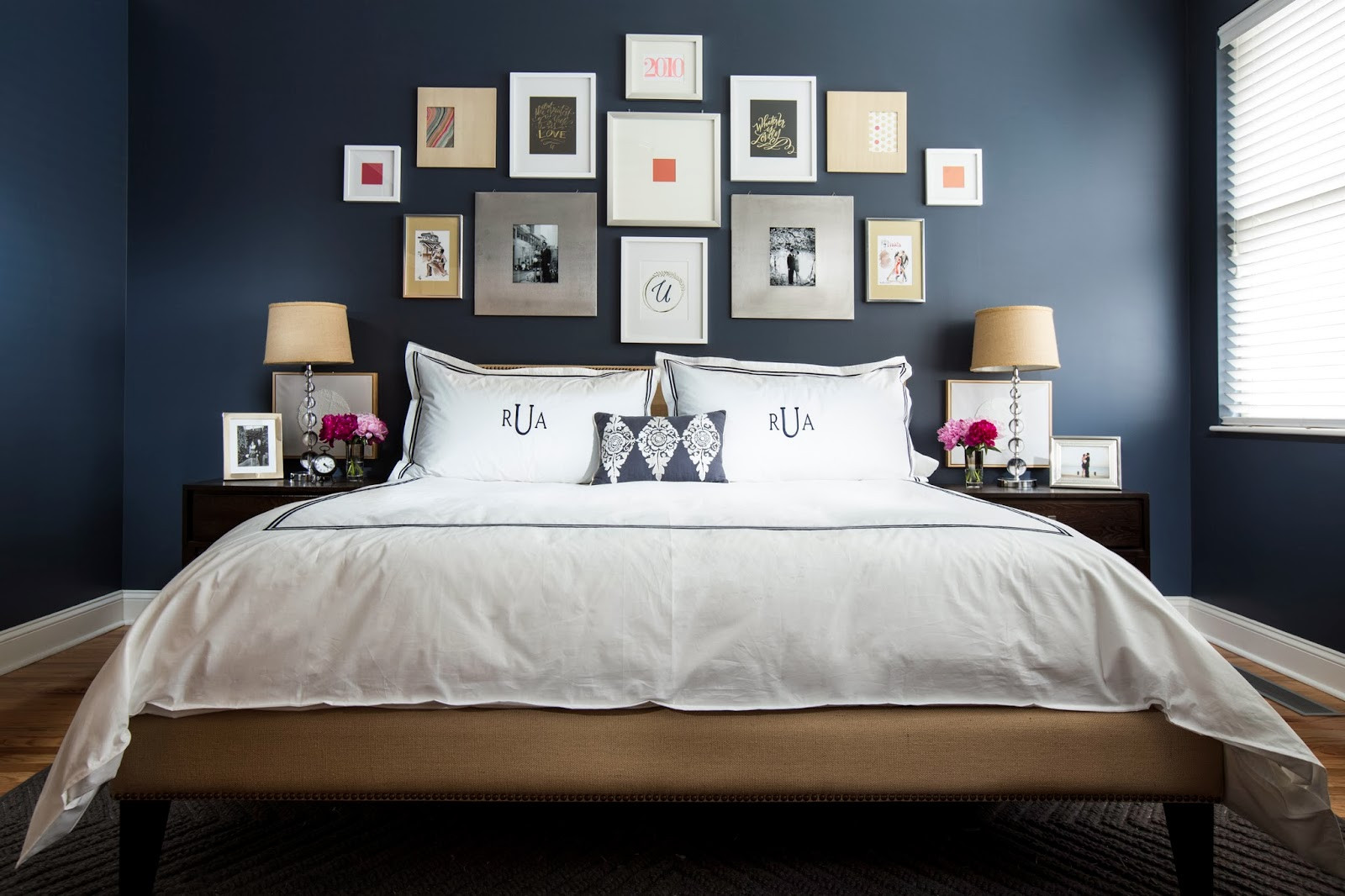 Blue Wall Bedroom
 Moody Interior Breathtaking Bedrooms in Shades of Blue