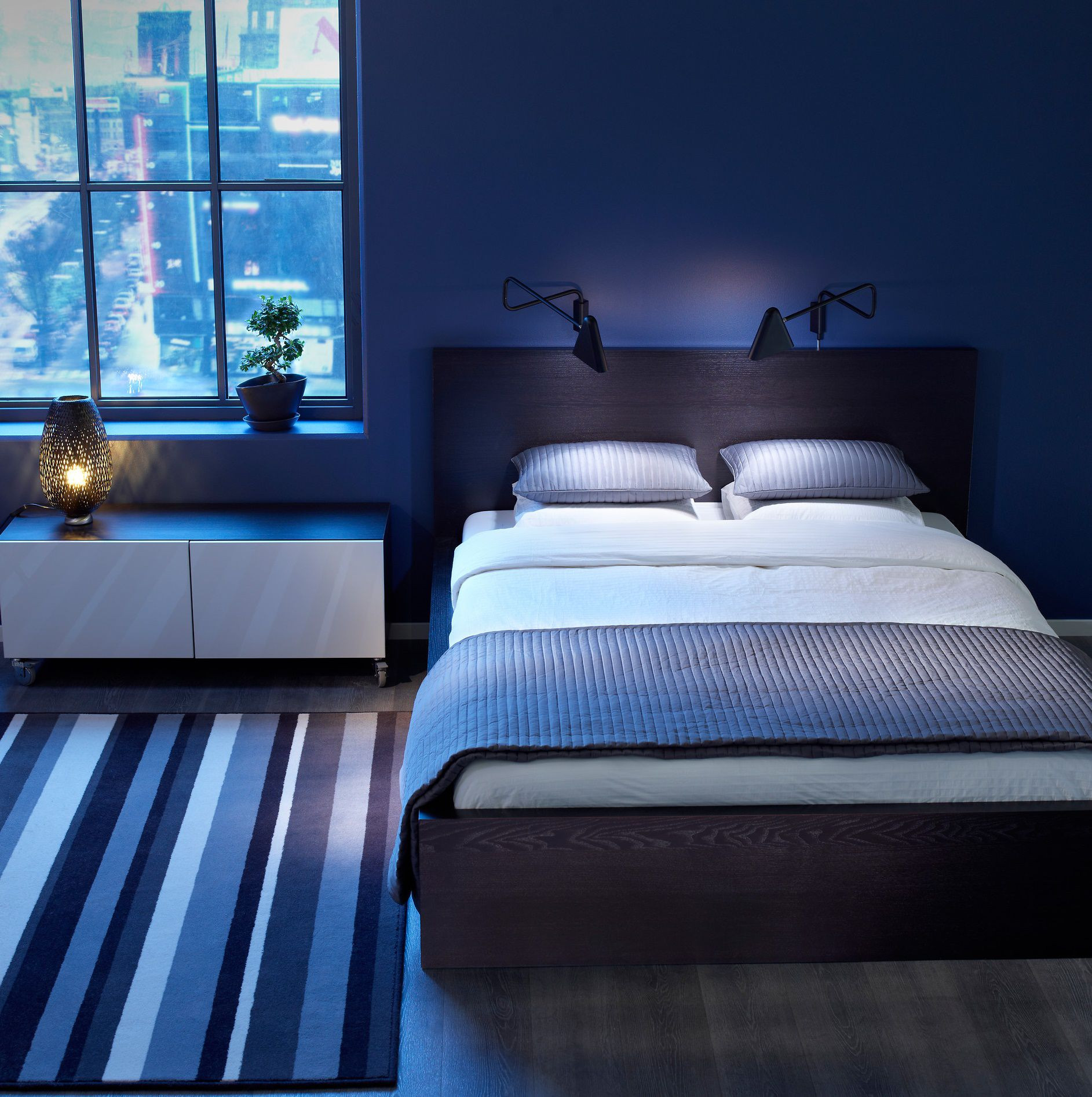 Blue Wall Bedroom
 How to Apply the Best Bedroom Wall Colors to Bring Happy