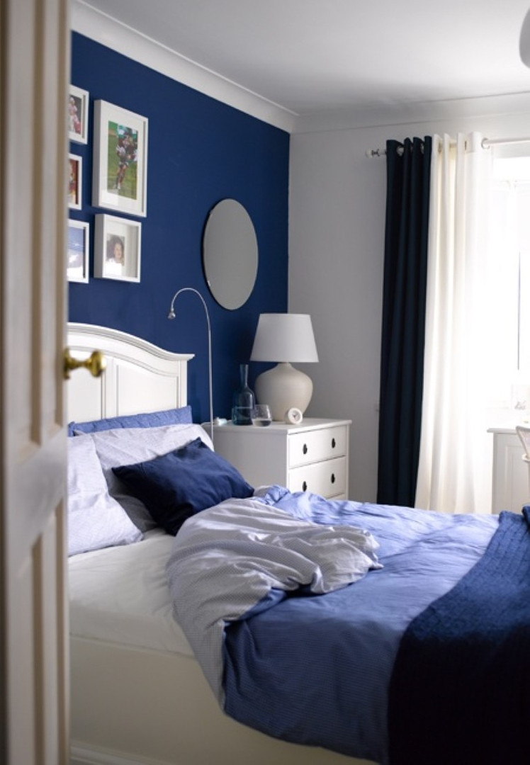 Blue Wall Bedroom
 23 Classy Blue And Turquoise Accents Bedroom Designs