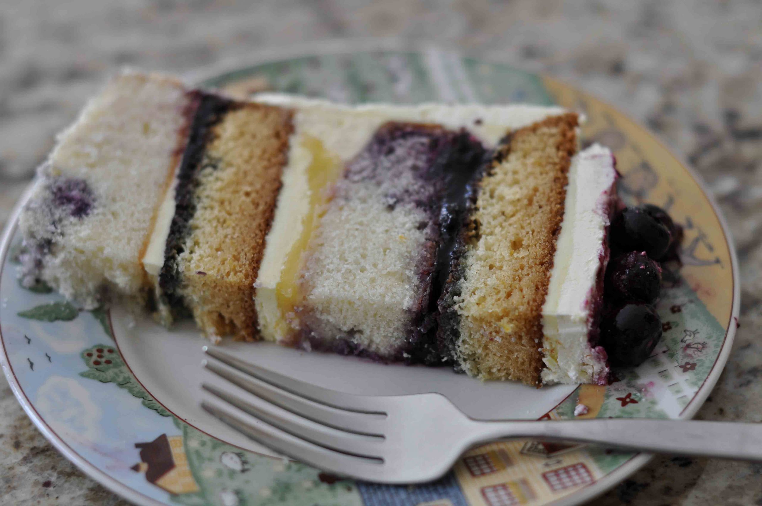 Blueberry Birthday Cake Recipes
 Lemon & Blueberry Birthday Cake