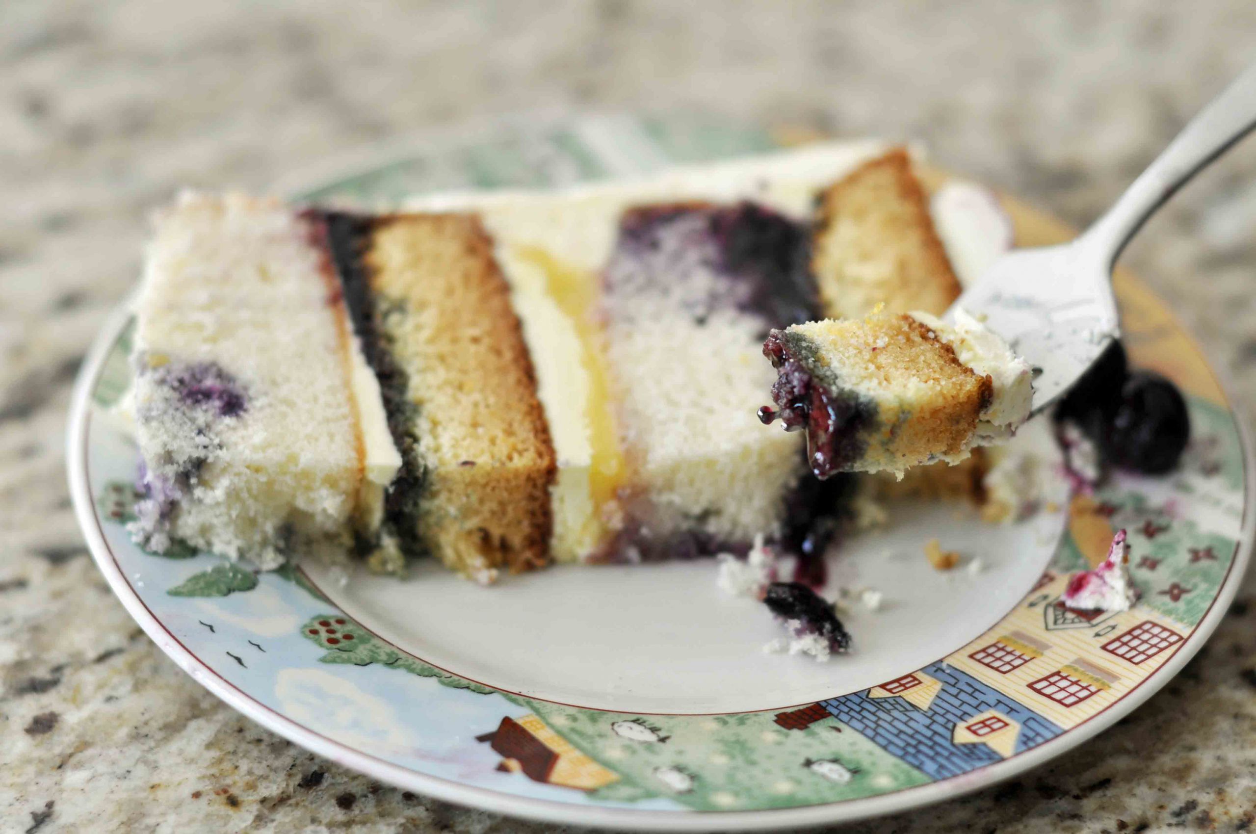 Blueberry Birthday Cake Recipes
 Lemon & Blueberry Birthday Cake