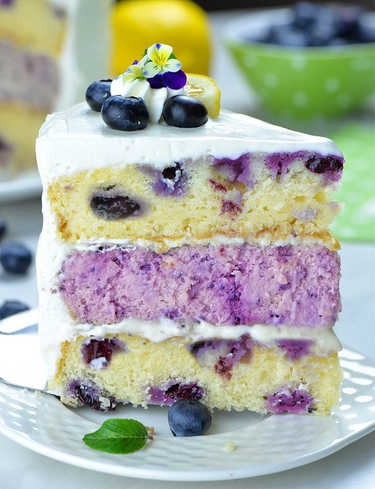 Blueberry Birthday Cake Recipes
 Lemon Blueberry Cheesecake Cake