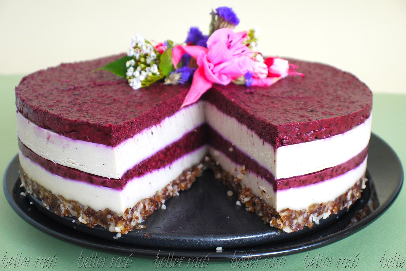 Blueberry Birthday Cake Recipes
 BLUEBERRY AND CREAM LAYER BIRTHDAY CAKE Better Raw