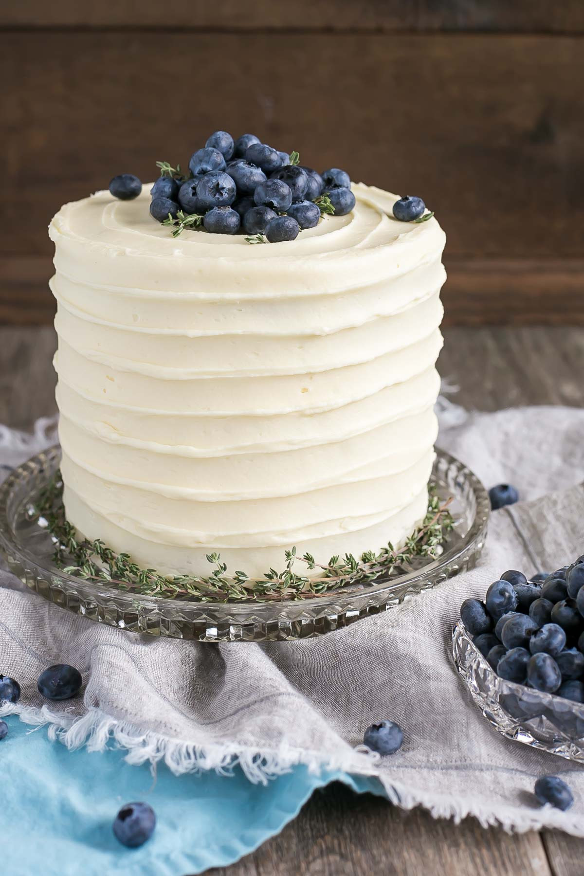 Blueberry Birthday Cake Recipes
 Blueberry Banana Cake with Cream Cheese Frosting