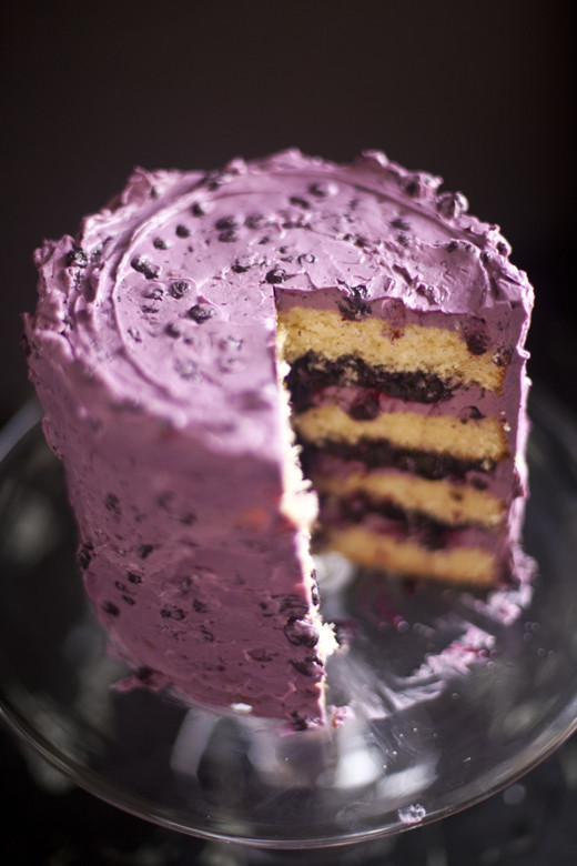 Blueberry Birthday Cake Recipes
 Blueberry Cake Recipe by Zoë François ZoëBakes