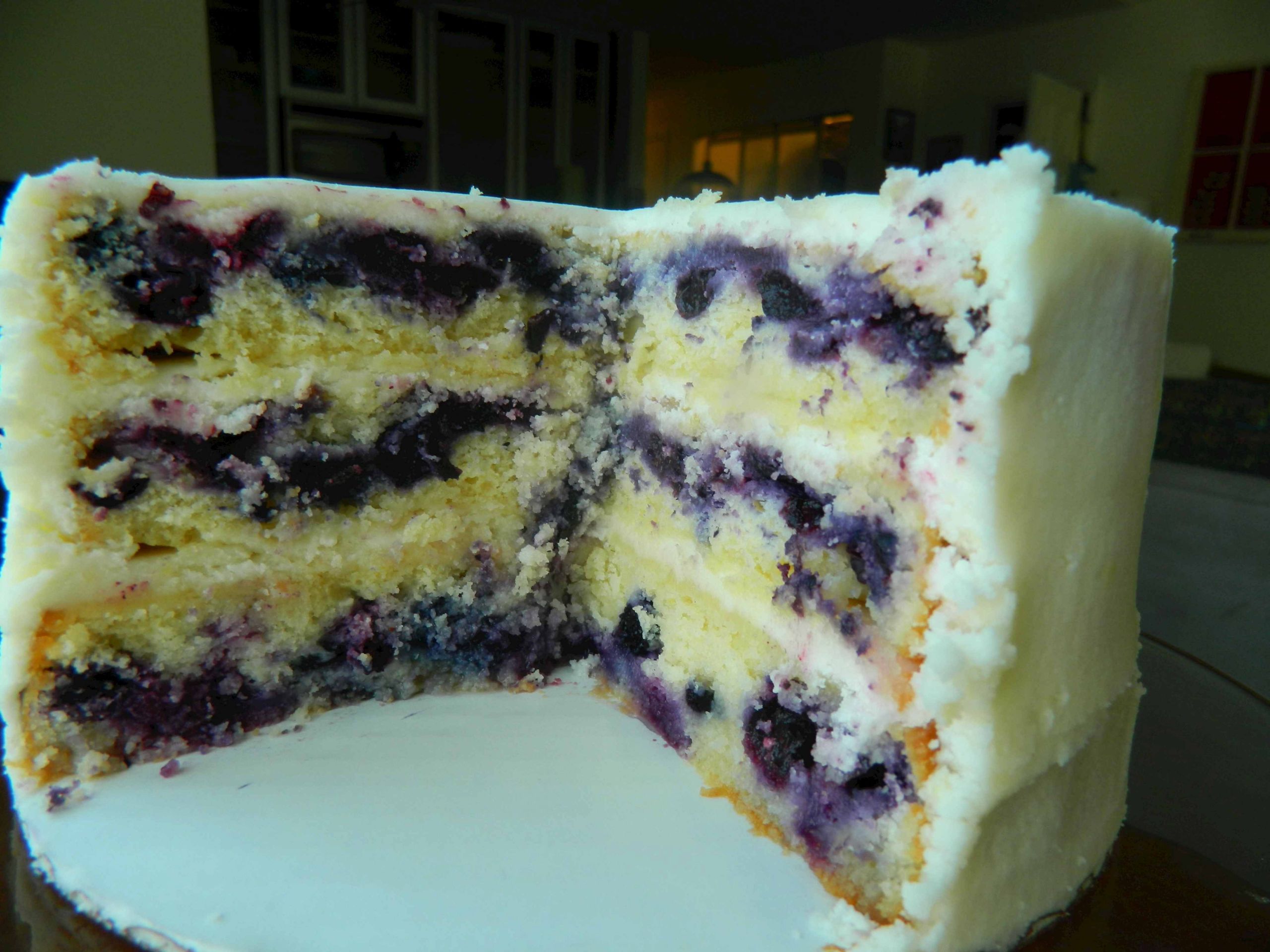 Blueberry Birthday Cake Recipes
 Under Construction A Blueberry Birthday Cake