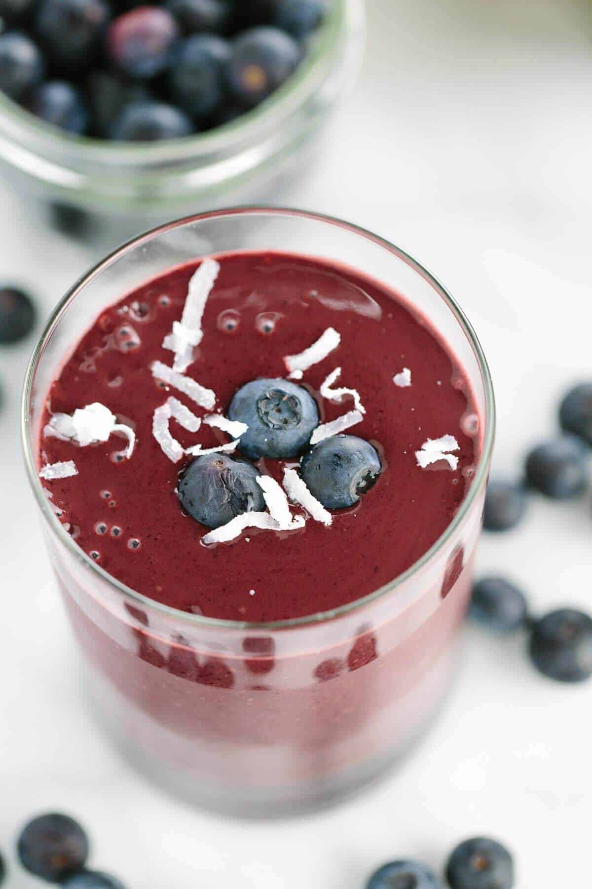 Blueberry Smoothie Recipes
 Blueberry Smoothie with Yogurt Jessica Gavin