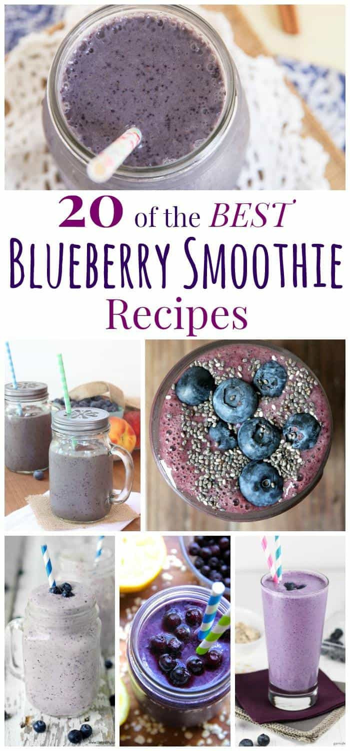 Blueberry Smoothie Recipes
 20 Delicious and Healthy Blueberry Smoothies Cupcakes