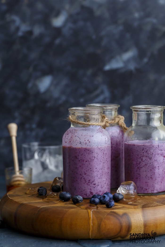 Blueberry Smoothies With Milk
 Vegan Blueberry Coconut Smoothie Sandhya s Kitchen