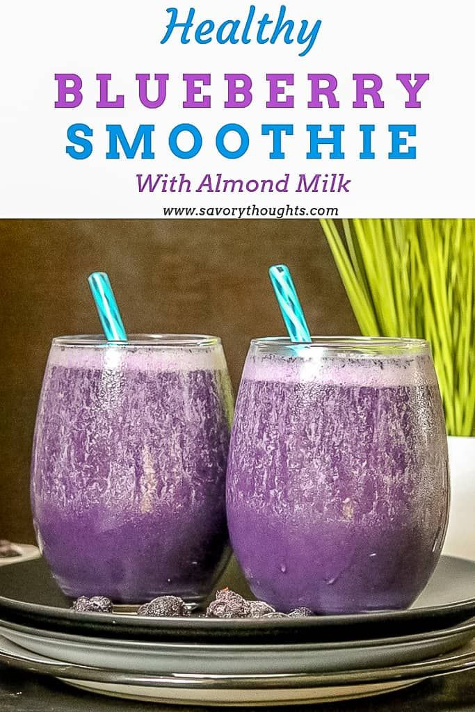 Blueberry Smoothies With Milk
 Blueberry Smoothie With Almond Milk Recipe